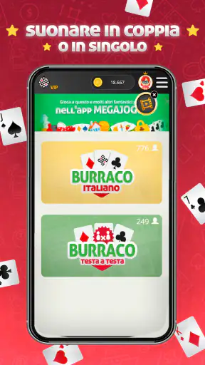 Burraco Italiano Online: Carte screenshot