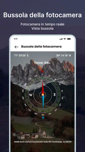 Bussola: bussola digitale screenshot