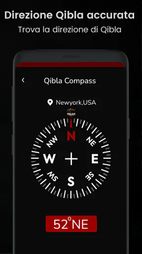 bussola digitale app screenshot