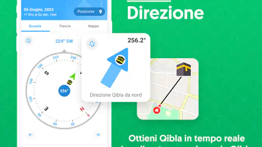 Bussola Qibla: mecca direzione screenshot