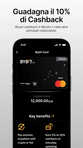 Bybit.eu: Compra BTC e Crypto screenshot