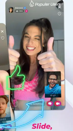 Cafe - Live video chat screenshot