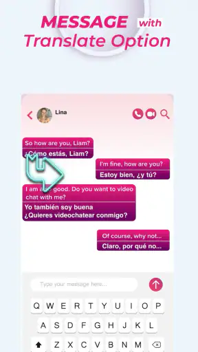 Cafe - Live video chat screenshot