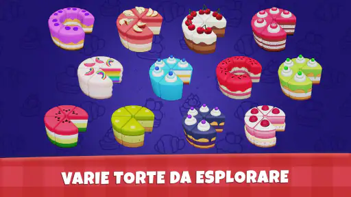 Cake Sort - Smistare le torte screenshot