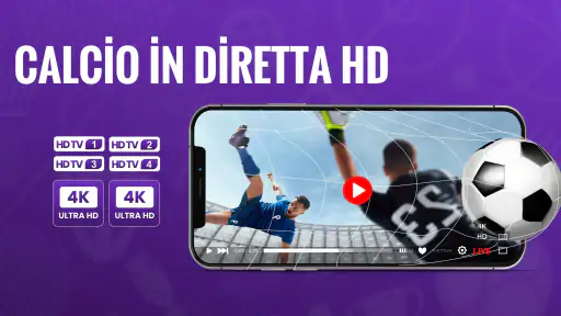 Calcio in diretta TV screenshot