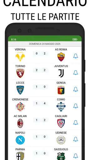 Calcio Risultati in Diretta screenshot