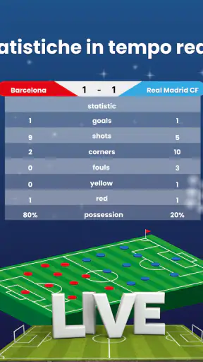 Calcio Risultati - Live score screenshot