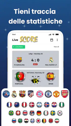 Calcio Risultati - Live score screenshot