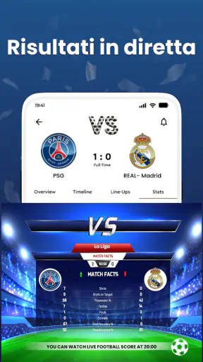 Calcio Risultati - Live score screenshot