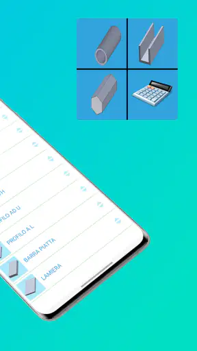 Calcolatrice Peso Metallo screenshot