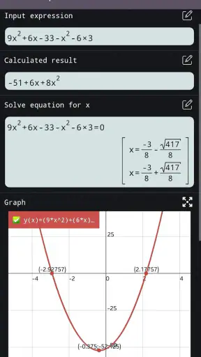 Calcolatrice scientifica 991 screenshot