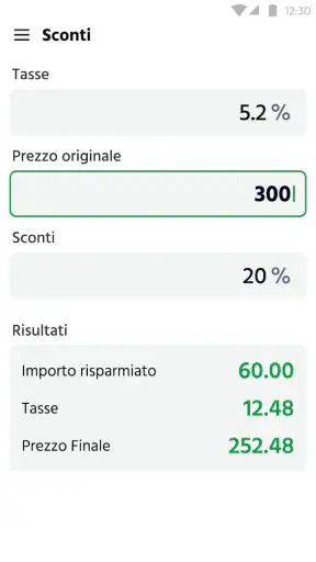 Calcolatrice Semplice screenshot