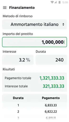 Calcolatrice Semplice screenshot