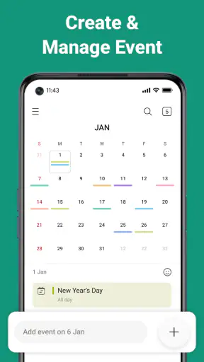 Calendar screenshot