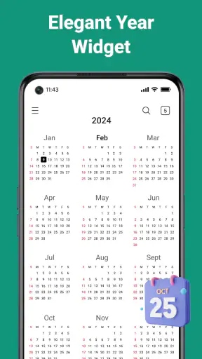 Calendar screenshot
