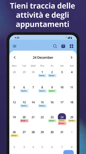 Calendario Agenda appuntamenti screenshot
