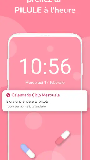 Calendario Ciclo Mestruale screenshot