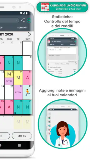 Calendario di Lavoro per turni screenshot