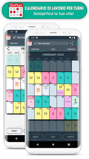 Calendario di Lavoro per turni screenshot