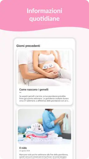 Calendario Gravidanza screenshot