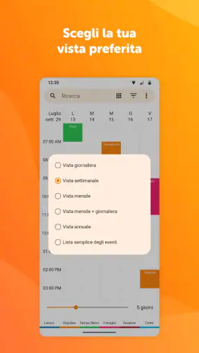 Calendario Semplice Pro screenshot