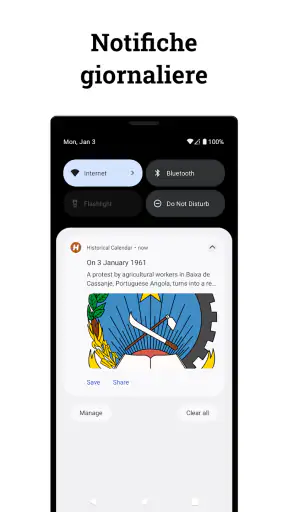 Calendario Storico screenshot