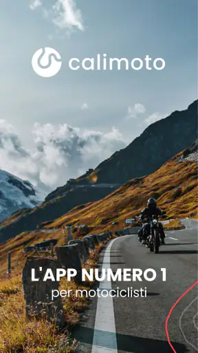 calimoto — navigatore per moto screenshot