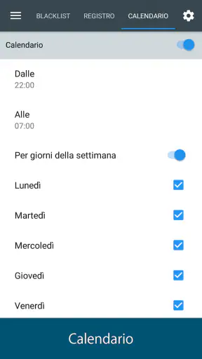 Calls Blacklist PRO screenshot