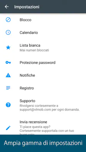 Calls Blacklist PRO screenshot