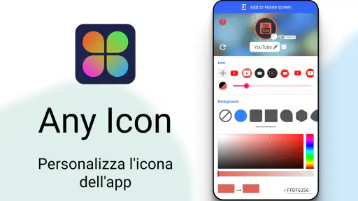 Cambia icone screenshot