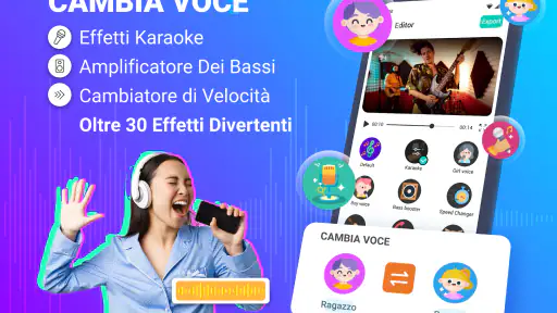 Cambia Voce - Effetti audio screenshot