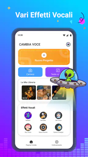 Cambia Voce - Effetti audio screenshot