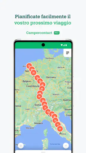 Campercontact - Aree di sosta screenshot