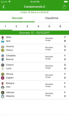 Campionando screenshot
