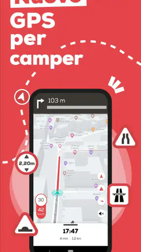 CaraMaps - Area per camper screenshot