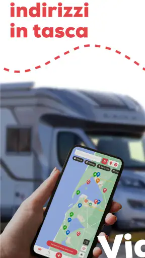 CaraMaps - Area per camper screenshot