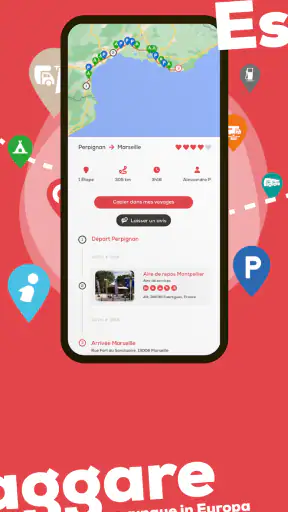 CaraMaps - Area per camper screenshot