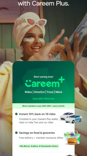 Careem: Rides, Food & more screenshot
