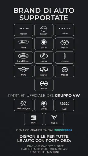 Carista OBD2 screenshot