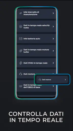 Carista OBD2 screenshot