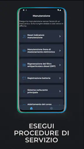 Carista OBD2 screenshot