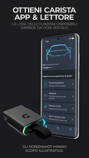 Carista OBD2 screenshot