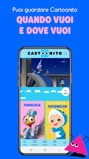 Cartoonito App serie e giochi screenshot