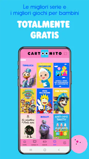 Cartoonito App serie e giochi screenshot