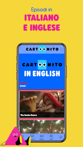 Cartoonito App serie e giochi screenshot
