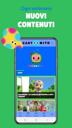 Cartoonito App serie e giochi screenshot