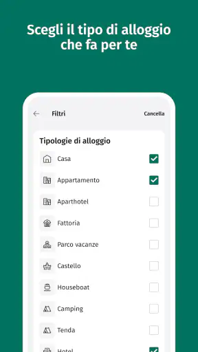 CaseVacanza.it - App turisti screenshot