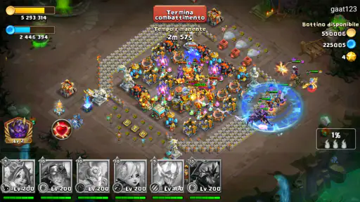 Castle Clash:Sovrano del Mondo screenshot