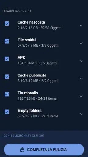 CCleaner - Pulizia Telefono screenshot