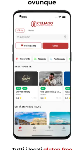 Celiago - Locali Gluten Free screenshot